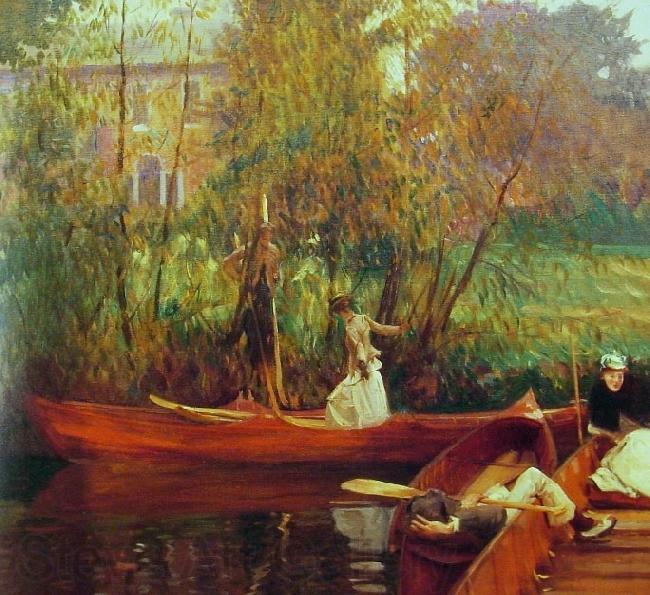 John Singer Sargent A Boating Party Germany oil painting art